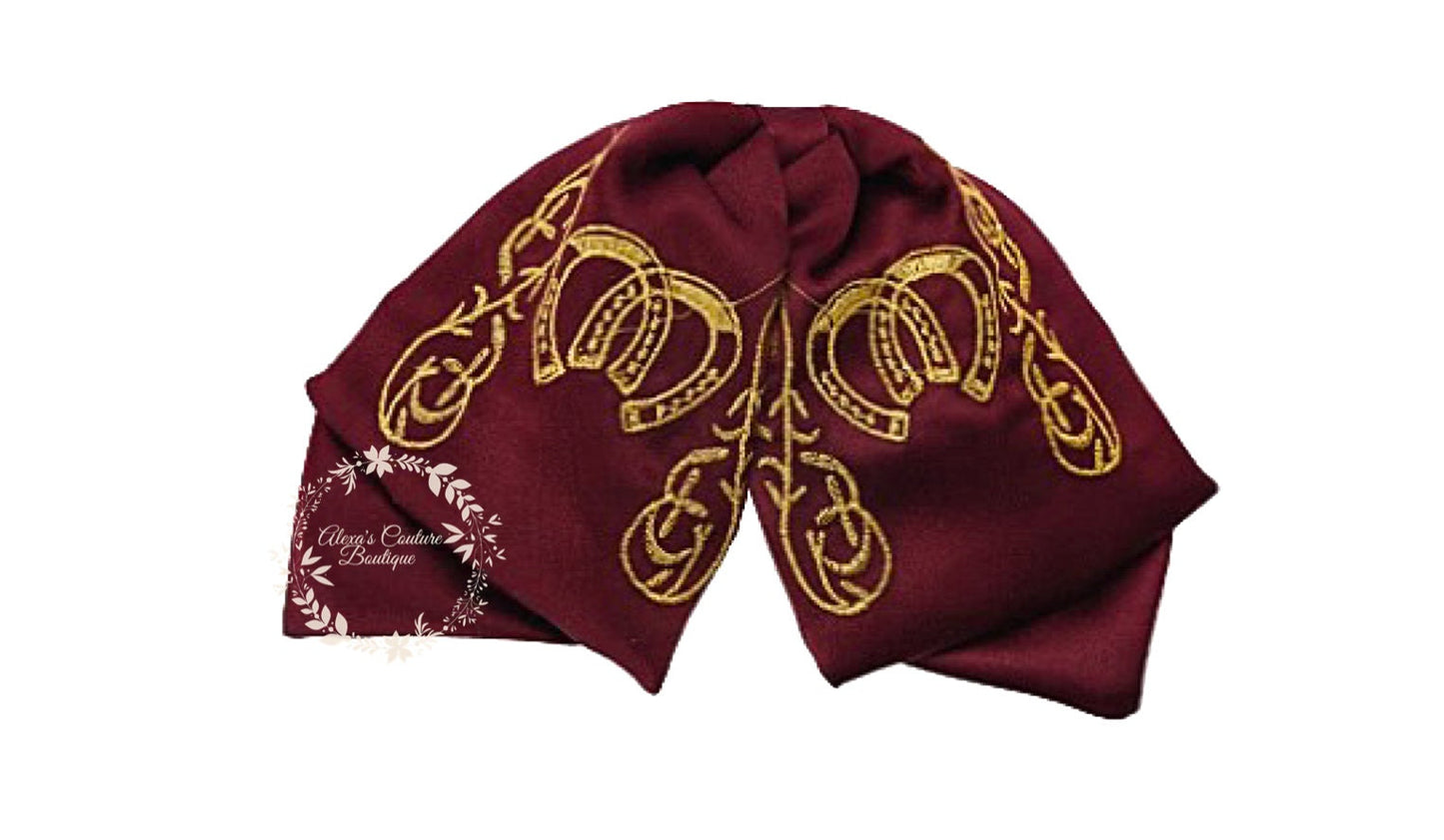 Kids Embroidered Charro Bow, Kids Mexican Bow, Charro, Bow Tie, Embroidery, Mariachi Accessories67