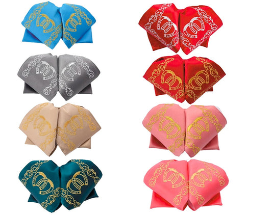 Embroidered Charro Bow for Adults, Mexican Bow for Adults, Charro, Bow Tie, Embroidery, Mariachi Accessories M4 68