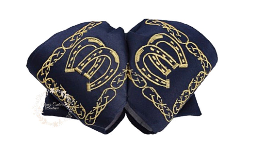 Embroidered Charro Bow for Adults, Mexican Bow for Adults, Charro, Bow Tie, Embroidery, Mariachi Accessories M4 44