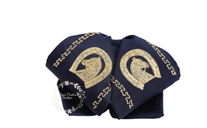 Embroidered Charro Bow for Adults, Mexican Bow for Adults, Charro, Bow Tie, Embroidery, Mariachi Accessories M4 101