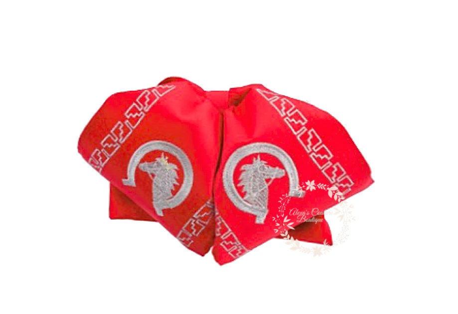 Embroidered Charro Bow for Adults, Mexican Bow for Adults, Charro, Bow Tie, Embroidery, Mariachi Accessories M4 215