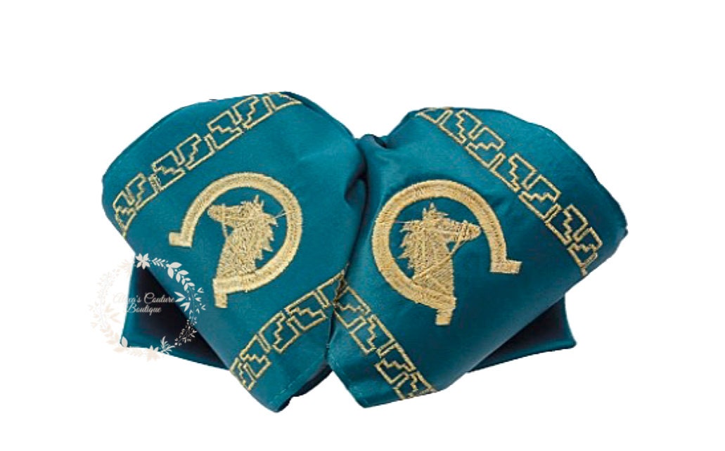 Embroidered Charro Bow for Adults, Mexican Bow for Adults, Charro, Bow Tie, Embroidery, Mariachi Accessories M4 215