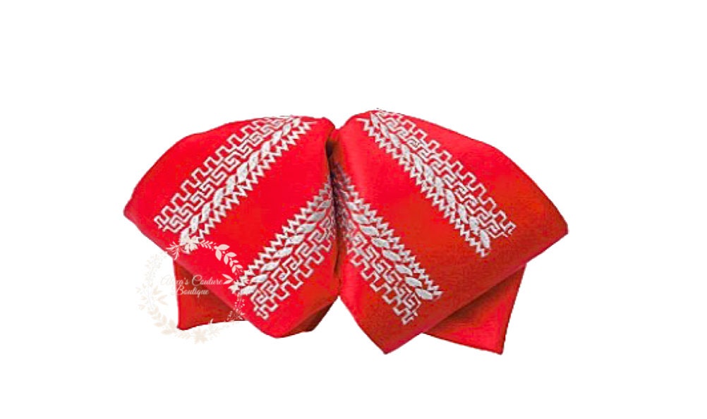 Embroidered Charro Bow for Adults, Mexican Bow for Adults, Charro, Bow Tie, Embroidery, Mariachi Accessories M4 214