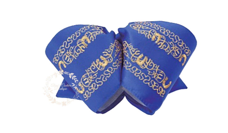 Embroidered Charro Bow for Adults, Mexican Bow for Adults, Charro, Bow Tie, Embroidery, Mariachi Accessories M4 229