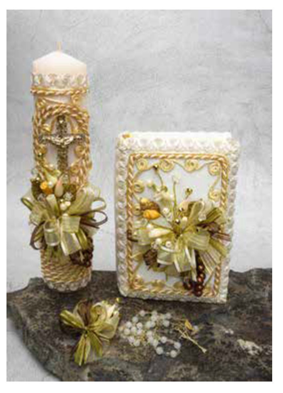 First Communion Candle Set/Set Vela de Prima Communion86