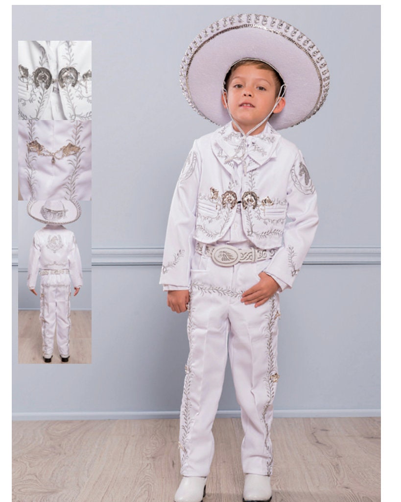 Boys Charro Outfit, Hat NO Included/Traje de Charro para Nino NO incluye  el sombrero(Charro)47