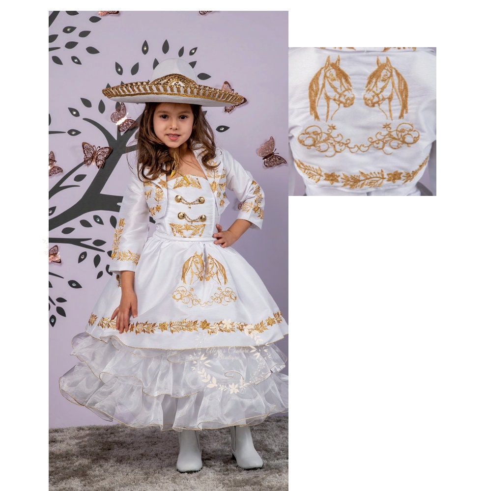 Girl's Charra outfit/Traje de Charra para Nina/Charra Dress41