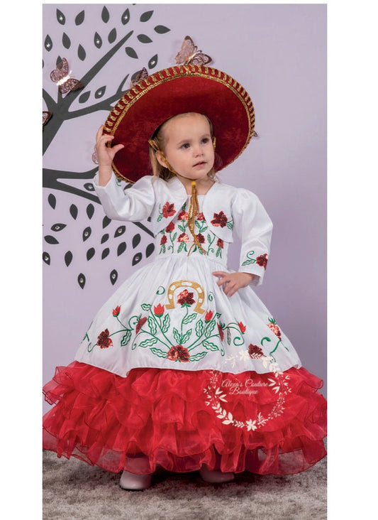 Girl's Charra outfit/Traje de Charra para Nina/Charra Dress74