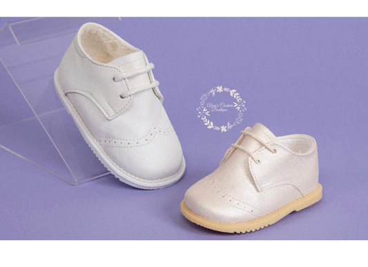 Baby Boys Baptism Shoes White Christening shoes, Baby Boy Shoes, White Shoes, Mi Bautizo Zapatos de Niño,52