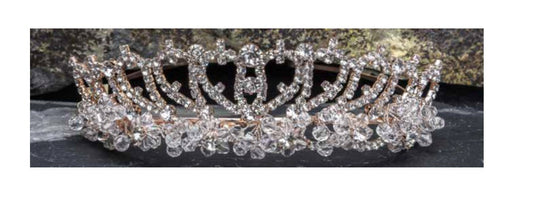 Quinceanera Tiara, Crystal Tiara, Crown, Headpiece, Bridal Tiara, Quinceañera, Sweet 16 Tiara, Sparkling Tiara342