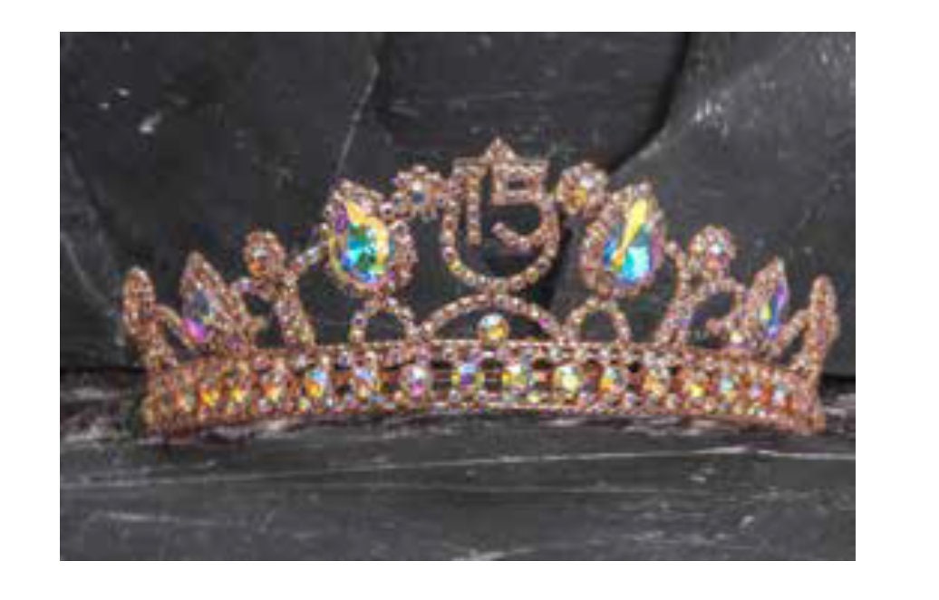 Quinceanera Tiara, Crystal Tiara, Crown, Headpiece, Bridal Tiara, Quinceañera, Sweet 16 Tiara, Sparkling Tiara369