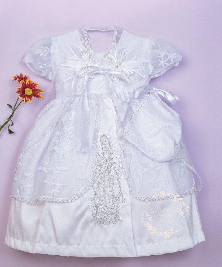 Christening Dress, Girls Complete Baptism Outfit Lace Baptism Dress, Lace Baby Girls Dress, Girls Lace Baptism Dresses199