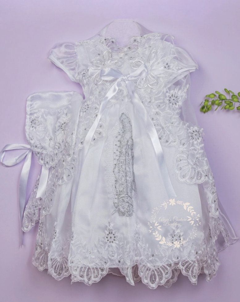 Christening Dress, Girls Complete Baptism Outfit Lace Baptism Dress, Lace Baby Girls Dress, Girls Lace Baptism Dresses202