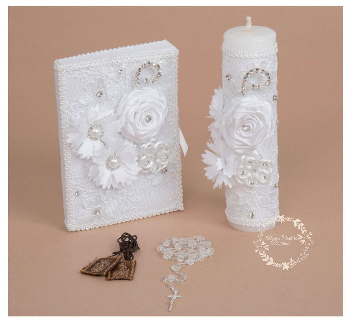 First Communion Candle Set/Set Vela de Prima Communion96