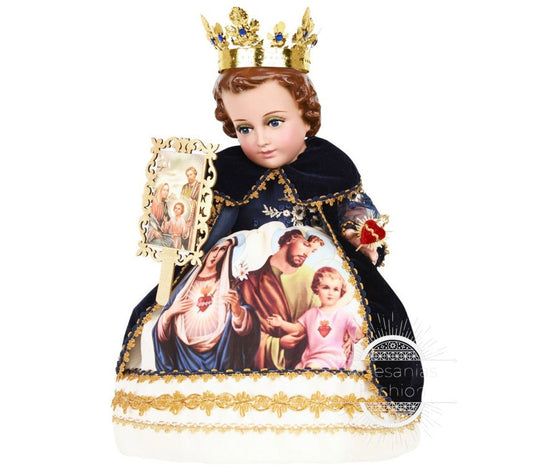 Trajecito de Nino de la Sagrada Familia Niño Dios con accesorios Incluidos/Baby Jesus Outfit142