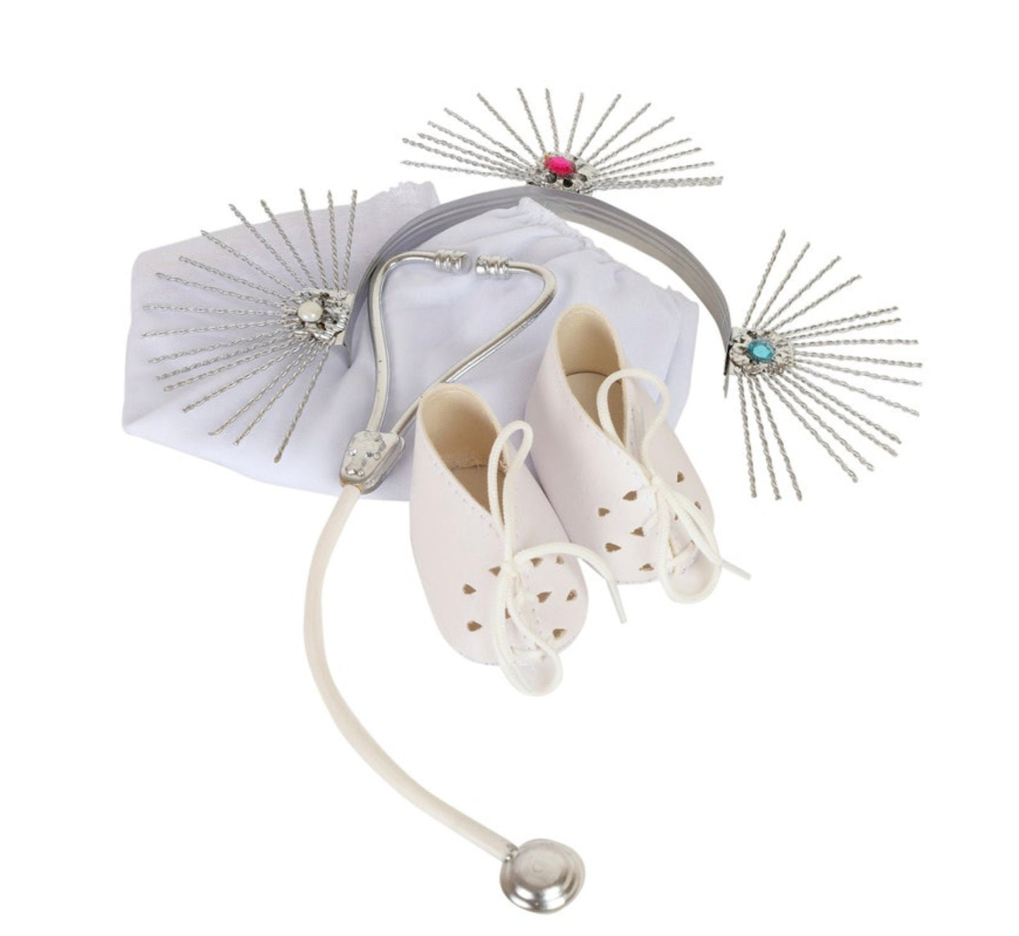 Trajecito de Nino de la Rey de la Salud Niño Dios con accesorios Incluidos/Baby Jesus Outfit115