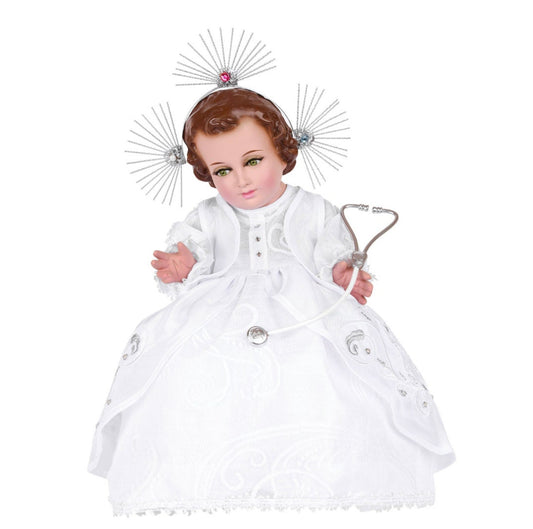 Trajecito de Nino de la Rey de la Salud Niño Dios con accesorios Incluidos/Baby Jesus Outfit115