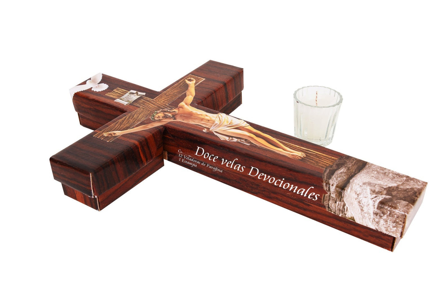 Juego de 12 Velas Devocionales, set of 12 candles121