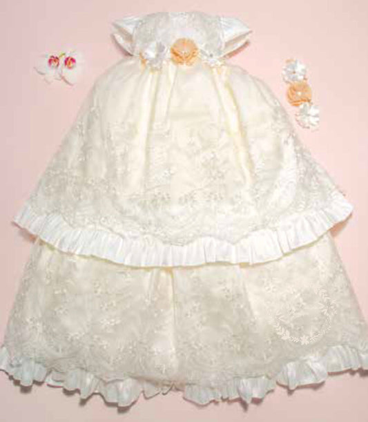 Christening Dress, Girls Complete Baptism Outfit Lace Baptism Dress, Lace Baby Girls Dress, Girls Lace Baptism Dresses201