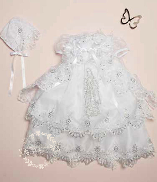 Christening Dress, Girls Complete Baptism Outfit Lace Baptism Dress, Lace Baby Girls Dress, Girls Lace Baptism Dresses202