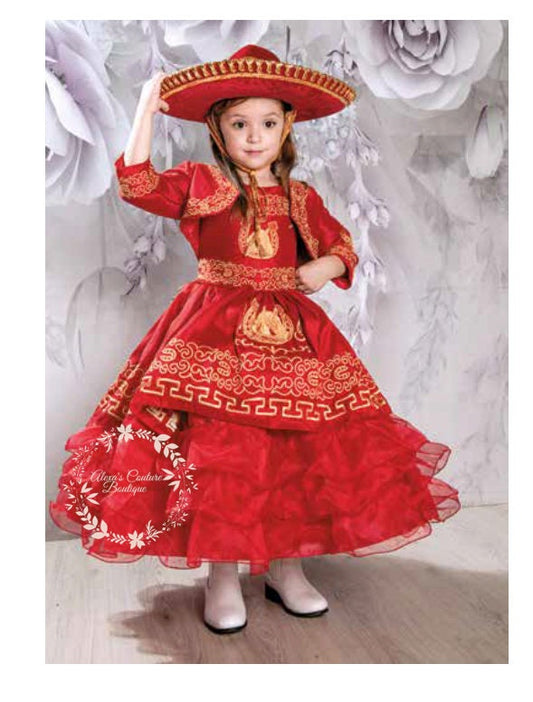 Girl's Charra outfit/Traje de Charra para Nina/Charra Dress75