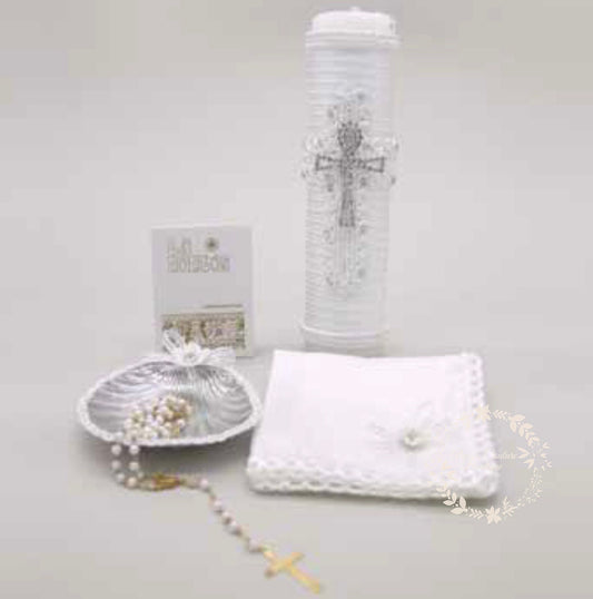 Baptism candle set/Baptism candle/vela para bautizo Baptism/Christening Candle Set/Vela De Bautizo 16