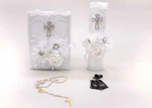 First Communion Candle Set/Set Vela de Prima Communion160