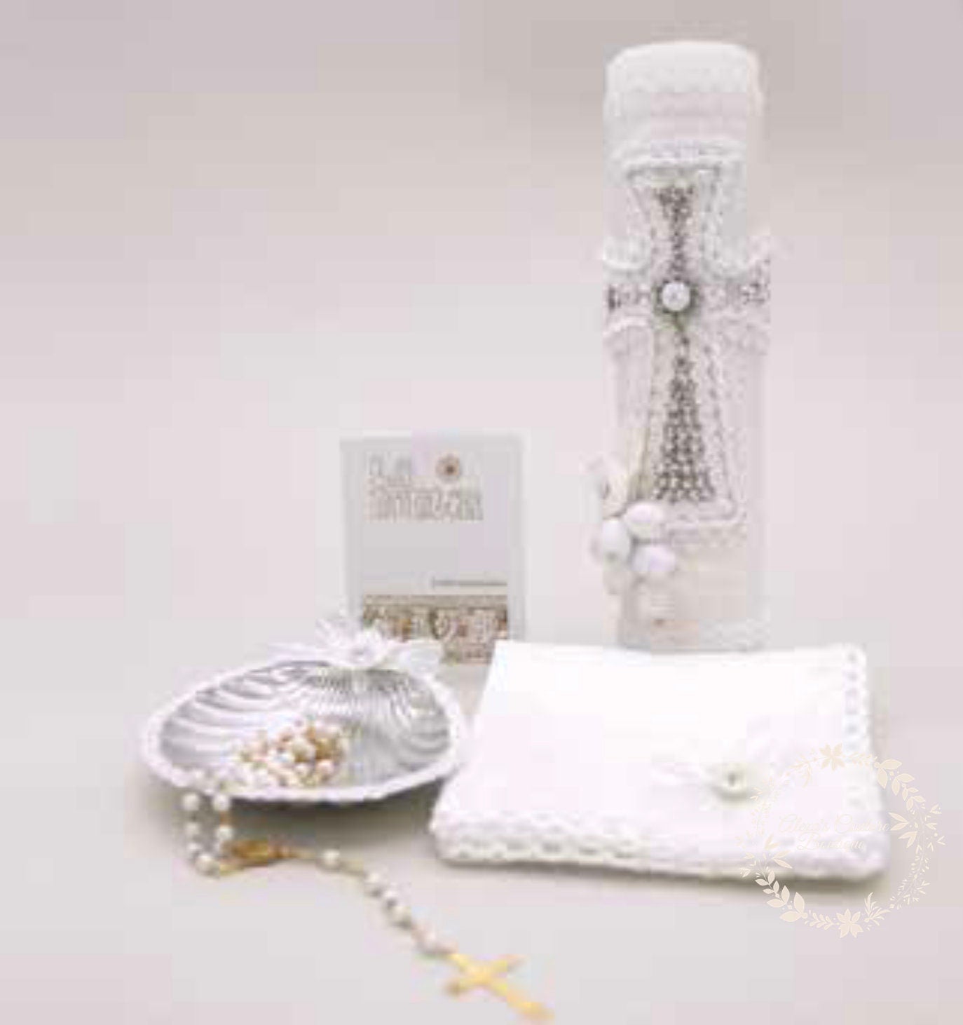 Baptism candle set/Baptism candle/vela para bautizo Baptism/Christening Candle Set/Vela De Bautizo 15