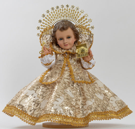 Trajecito Nino Del Tesoro para Niño Dios con accesorios Incluidos/Baby Jesus Outfit 202345